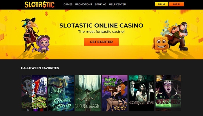 Slotastic Online Casino Website